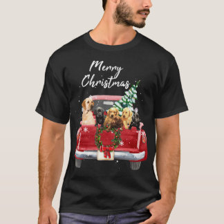 Camiseta Família Truck Christmas Pajama do labrador