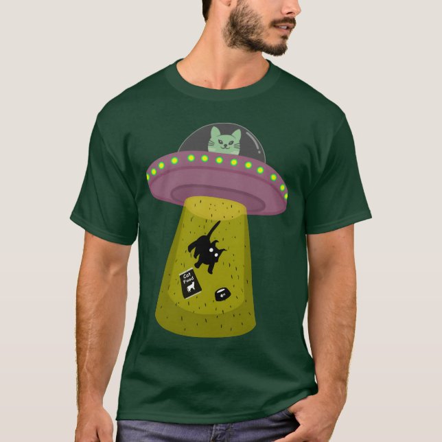 Camiseta família ufo cat (Frente)