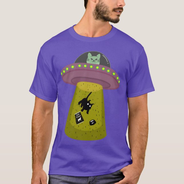 Camiseta família ufo cat (Frente)