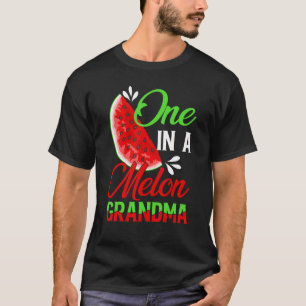 Camiseta Família Um Em Uma Festa de aniversário Melon Vovó