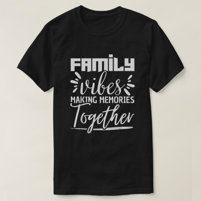Camiseta Família Viba Memórias do Fazer Juntas Família (Frente do Design)