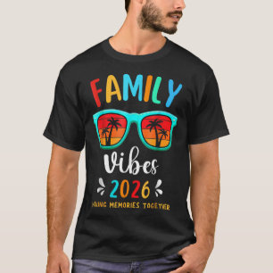 Camiseta Família Vibes 2026 Fazer de Férias de Reunião da F