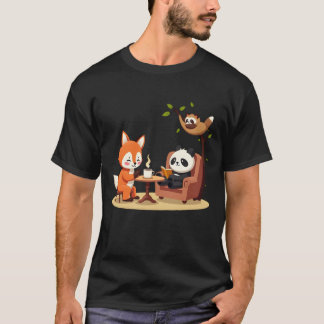 Camiseta Família Whimsical Woodland Amigos