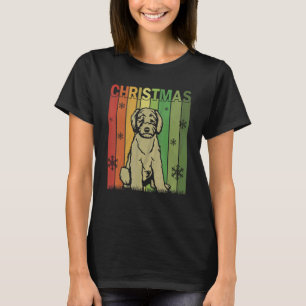 Camiseta Família Xmas Pj Correspondente A Goldendoodle Dog