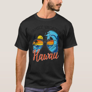 Camiseta Familiar Aloha Familiar Vacinação Havaí Havaiana