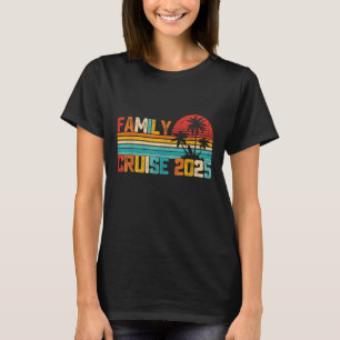 Camiseta Familiar Cruise 2025 Férias de Verão em Matança de