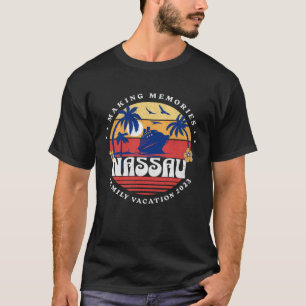 Camiseta Familiar Cruise Nassau Bahamas 2023 Memorie Souven