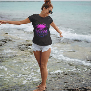 Camiseta Familiar Reunion Beach Cruise Férias Sunset 60