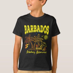 Camiseta Famílias de Barbados Cruise Vacation 2025 Trip Fri