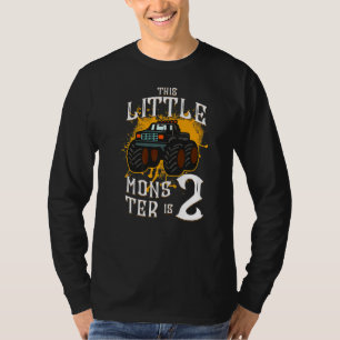 Camiseta Famílias Irmãos Monstros Caminhões Aniversário Eu