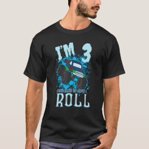 Camiseta Famílias Irmãos Monstros Caminhões Aniversário Eu 