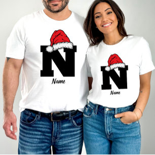 Camiseta Famílias Monogramas Personalizam Com Nome