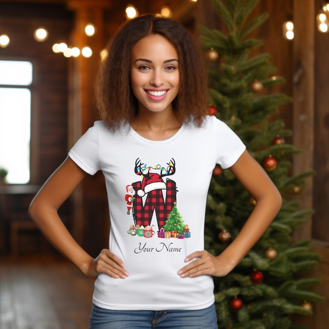 Camiseta Famílias Monogramas Personalizam Com Nome (Criador carregado)