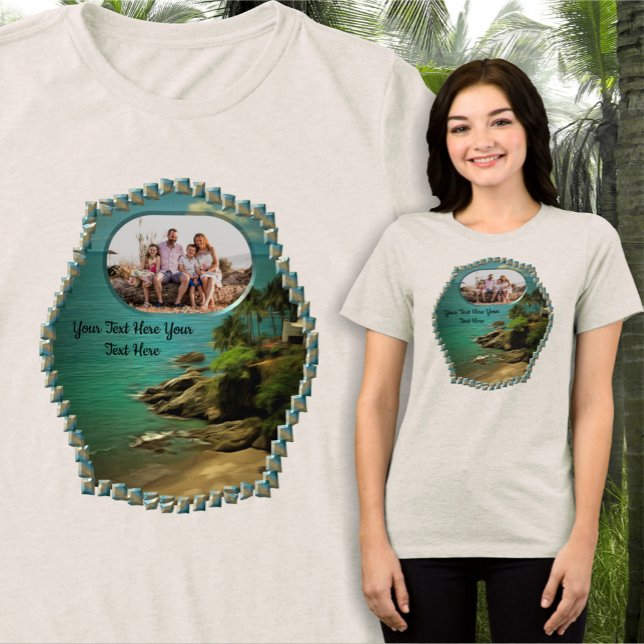 Camiseta Family Beach Dream 0026 (Criador carregado)