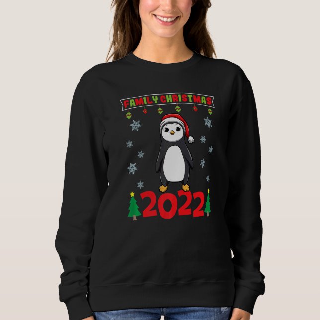 Camiseta Family Christmas 2022 Funny Matching Xmas Lover Pr (Frente)