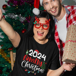 Camiseta Family Christmas 2024 – Festive Holiday