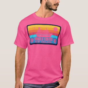 Camiseta Family Cruise New England Retro Style