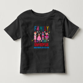 Camiseta Family Group Funny Christmas , Nutcracker Ballet