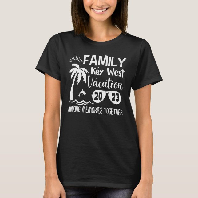 Camiseta Family Key West 2023 Making Memories Together Summ (Frente)