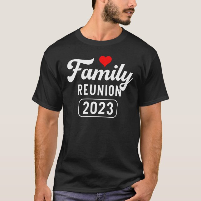 Camiseta Family Reunion 2023 Meeting Celebration Family Mat (Frente)