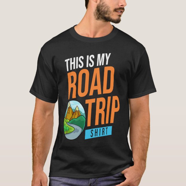 Camiseta Family Road Trip Vacation Planner Usa (Frente)