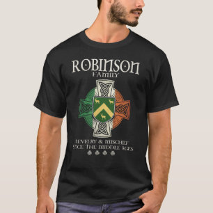Camiseta Family Robinson arma irlandesa cruz celta irlandes