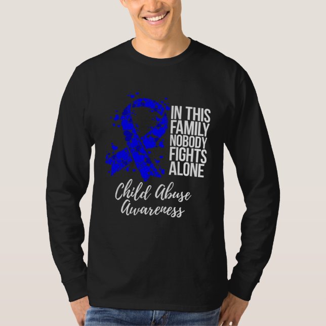 Camiseta Family Support Child Abuse Awareness (Frente)