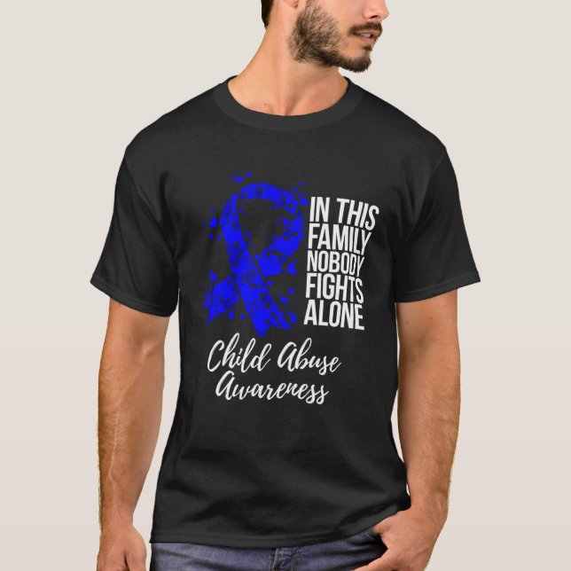 Camiseta Family Support Child Abuse Awareness (Frente)