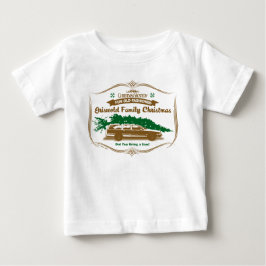Camiseta Famoso Natal da família Griswold, velha e moída