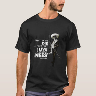 Camiseta Famoso repúdio mexicano Emiliano Zapata
