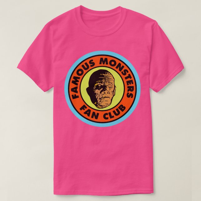 Camiseta Famosos Monstros Fan Club The Mummy (Frente do Design)