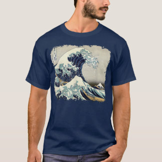 Camiseta Famous Classic Japanese Fine Art Great Wave Hokusa