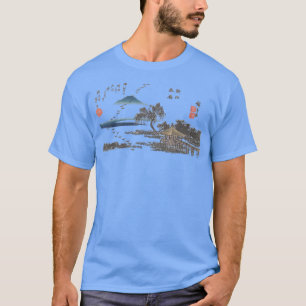 Camiseta Famous Vintage Art Birds at Katata Hiroshige Styli