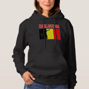 Camiseta Fan Belgium Equipe Nacional De Futebol Do Mundo Ch