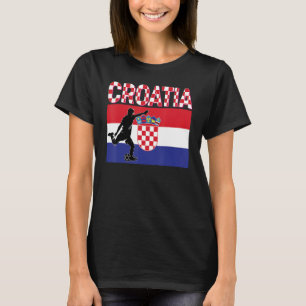 Camiseta Fan Croácia National Team World Futebol Futebol Ch