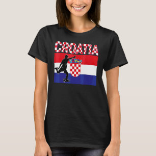 Camiseta Fan Croácia National Team World Futebol Futebol Ch