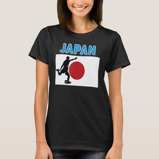 Camiseta Fan Japan National Team World Futebol Soccer Cham (Frente)