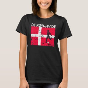 Camiseta Fan Jersey Soccer De Rd Hvid, Equipe De Futebol Da