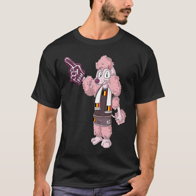 Camiseta Fan Poodle Belgium (Frente)