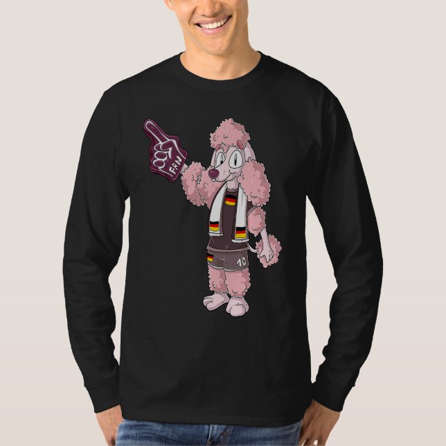 Camiseta Fan Poodle Germany (Frente)