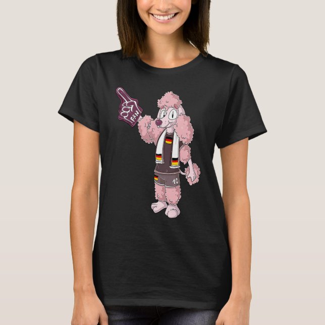 Camiseta Fan Poodle Germany (Frente)