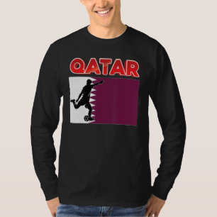 Camiseta Fan Qatar National Team World Futebol Soccer Cham