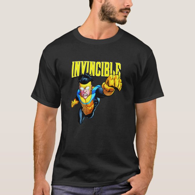 Camiseta fanart clássico invencível (Frente)