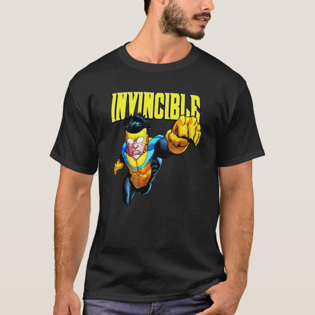 Camiseta fanart invencível (Frente)