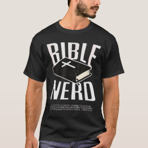 Camiseta Fanático da Bíblia Estudante de Teologia Cristã Es