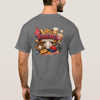Camiseta Fanático do beisebol