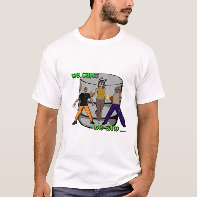 Camiseta Fanáticos da cerveja (Frente)