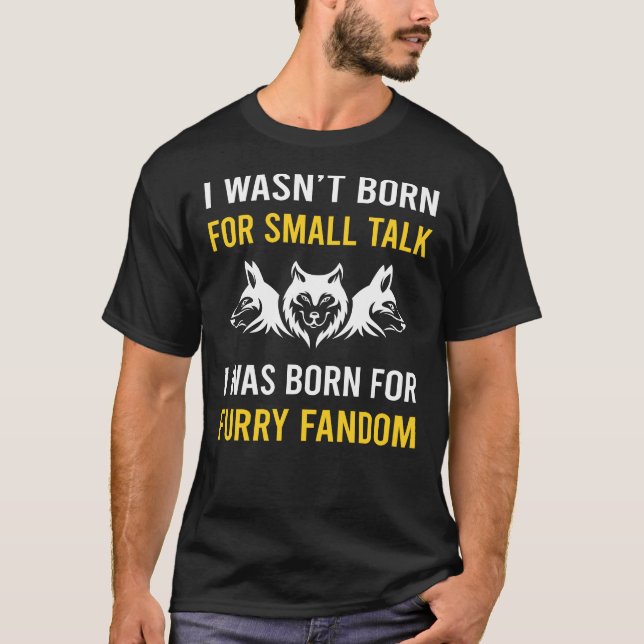 Camiseta Fandom Furry Furrie Fursona Fursuit Antrópico (Frente)