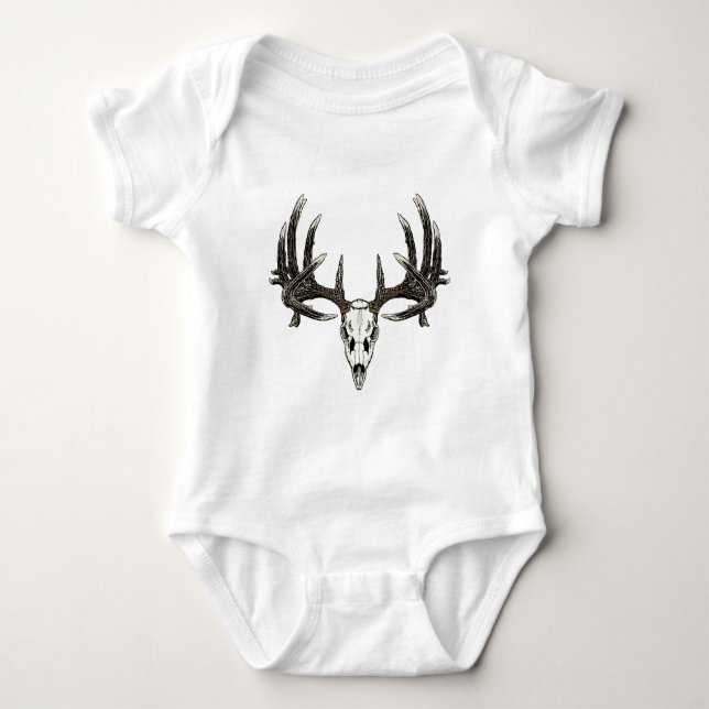 Camiseta Fanfarrão do Whitetail do troféu (Frente)