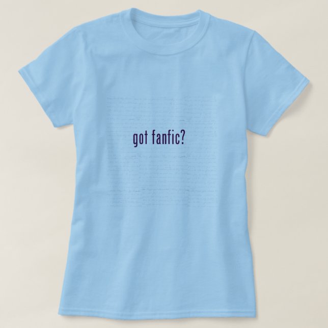 Camiseta Fanfic obtido? (Frente do Design)